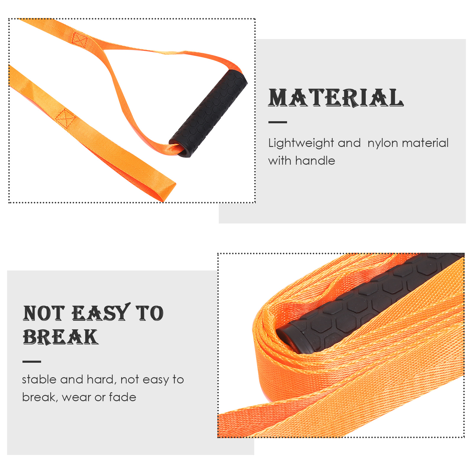 Deer Hunting Rope Heavy Duty Portable Gear Nylon Sturdy Strap Supply Drag Elk Logs Trees Hunting Equipment Foldable