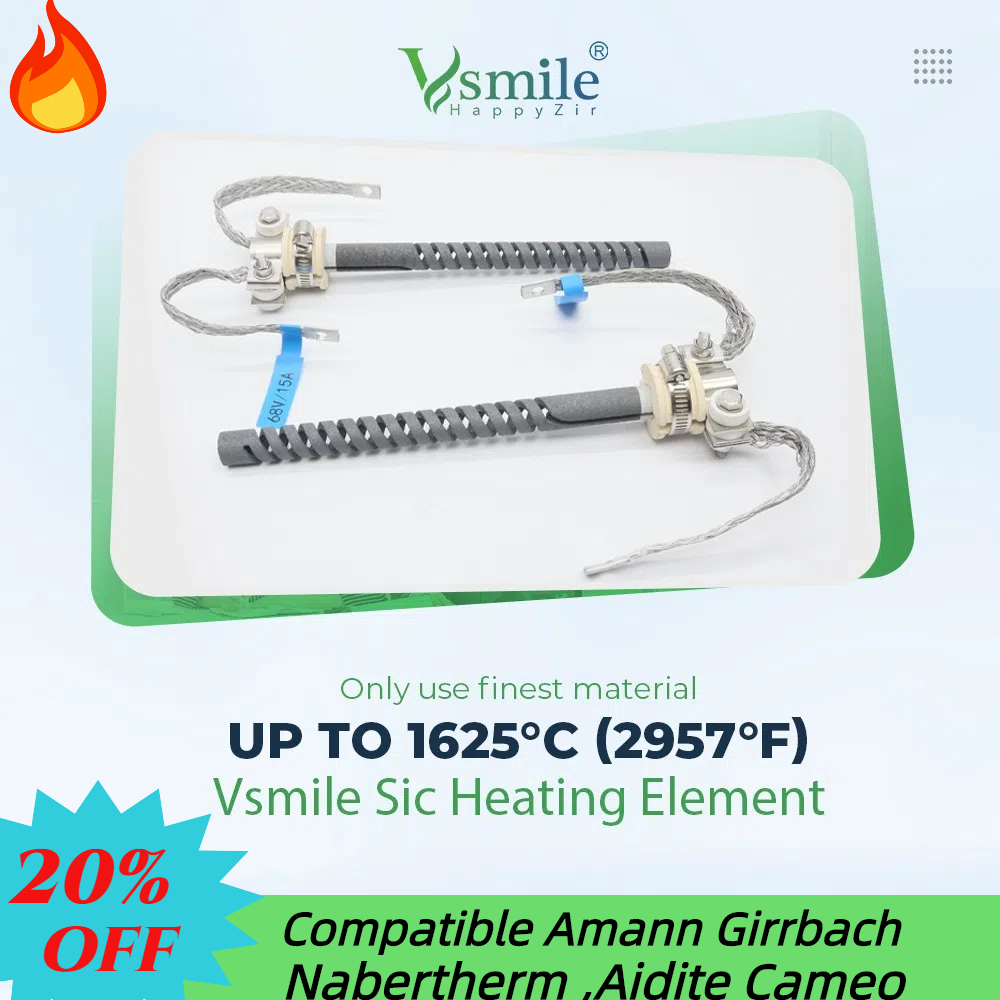 Amann Girrbach SIC Resistance Nabertherm Aidite Cameo Furnace Compatible SIC Rod Dental Sintering Furnace Sic Heating elements