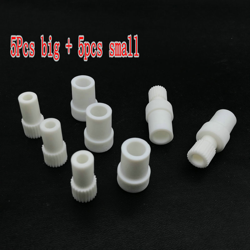 10pcs Dental Small Suction Tube Convertor Saliva Ejector Suction Adaptor 11mm To 6.5mm/16mm to 11mm