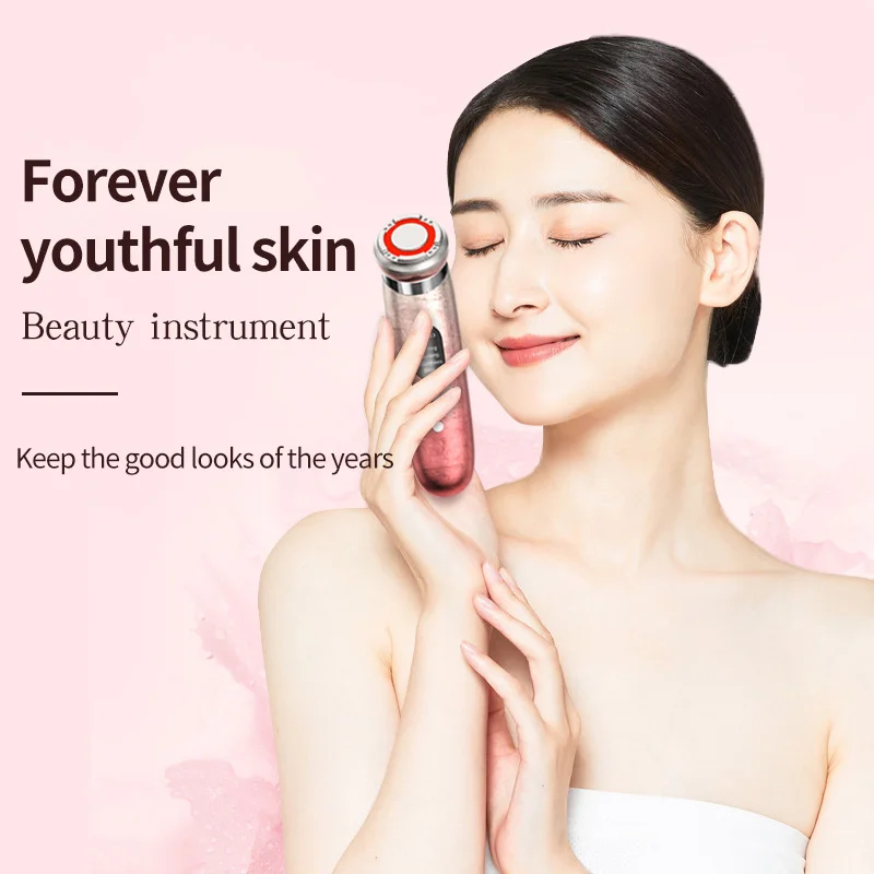 Face Care Home use Ems Led Hot&Cold Skin Firming Device Portable RF Face Lift Massager Machine Skin Care Beauty Instrument