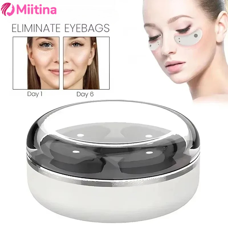 EMS Eye Massager Eye Relief Facial Relaxation Device Red Light Eyes Care Heating Pad Anti-Wrinkle Black Eye Bag Removal Massager