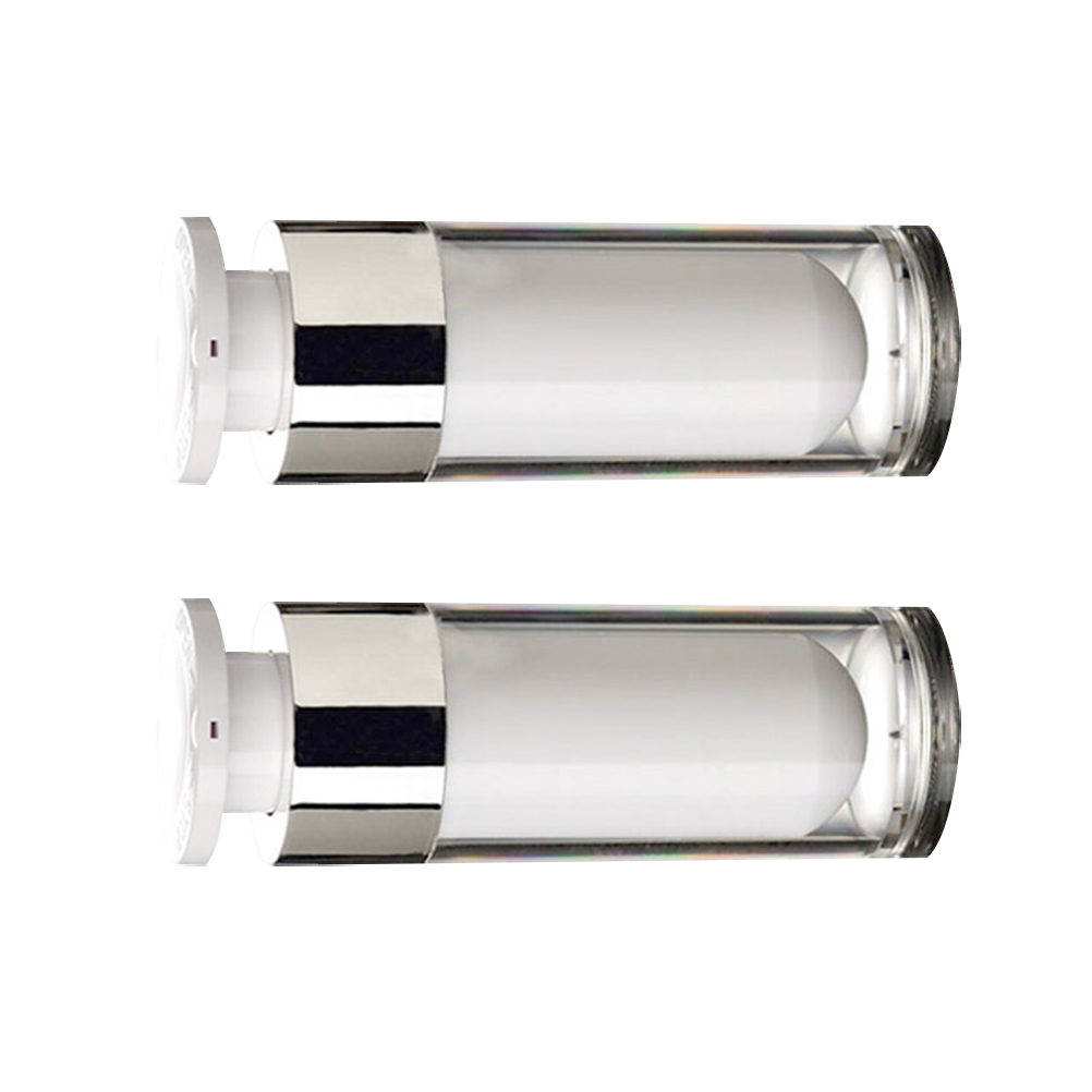 2 Pcs Vacuum Bottle Separeted Empty Refillable Containers Travel Bottles for