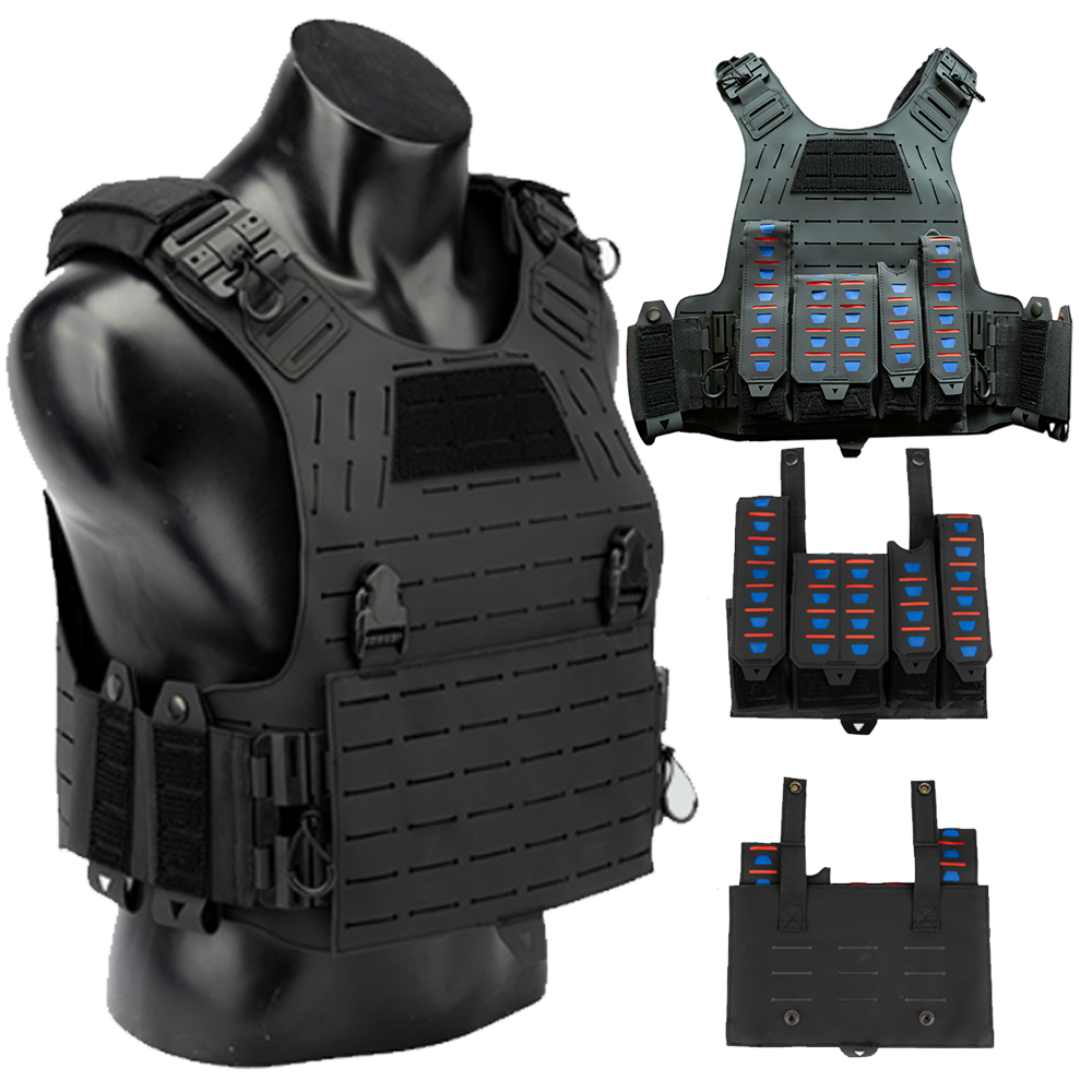 Magnetic Buckle Quick-Release Tactical Vest Lightweight Accessory Bag Vest Multi-Functional Protective Vest For Special Training