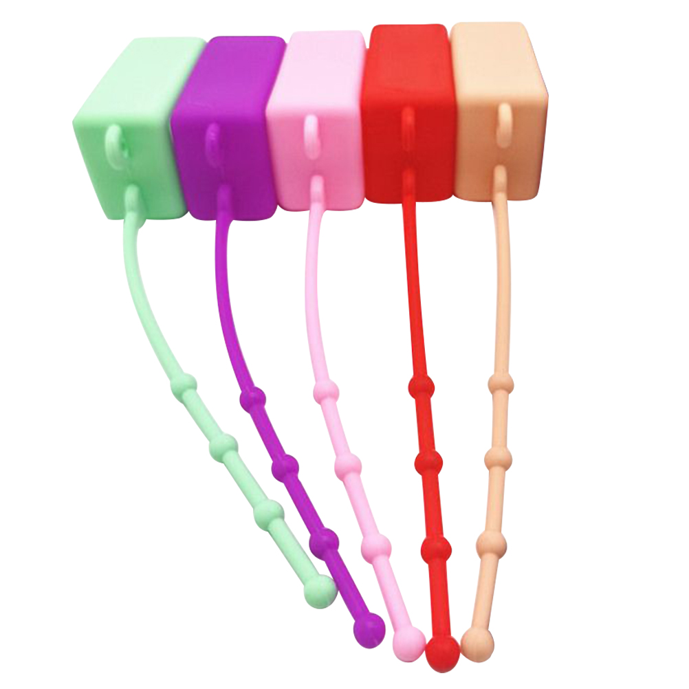 5 Sets Portable Hand Bottles Silicone Lotion Cream Plastic Handwashing Fluid Household Skin Friendly Colorful Easy