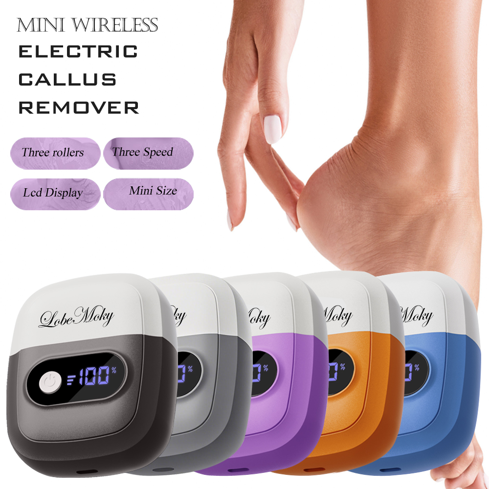 Cordless Rechargeable Electric Callus Remover For Feet Portable Women Foot File Hard Skin Electric Foot Scraper For Dead Skin