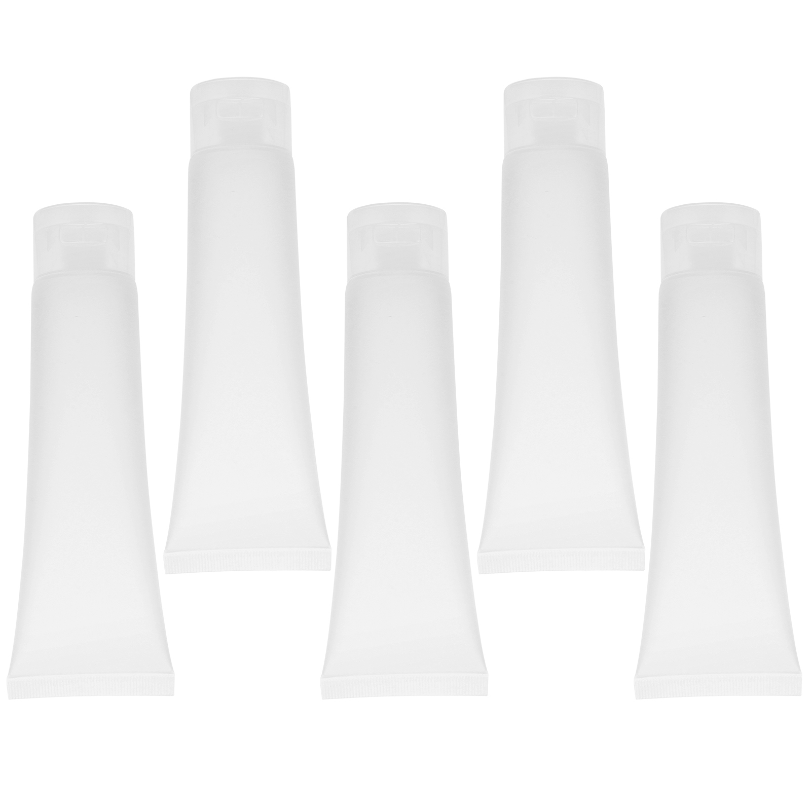 5 Pcs Bottled Handbag-friendly Travel Bottles Refillable Filling Squeeze for Shampoo Wear-resistant