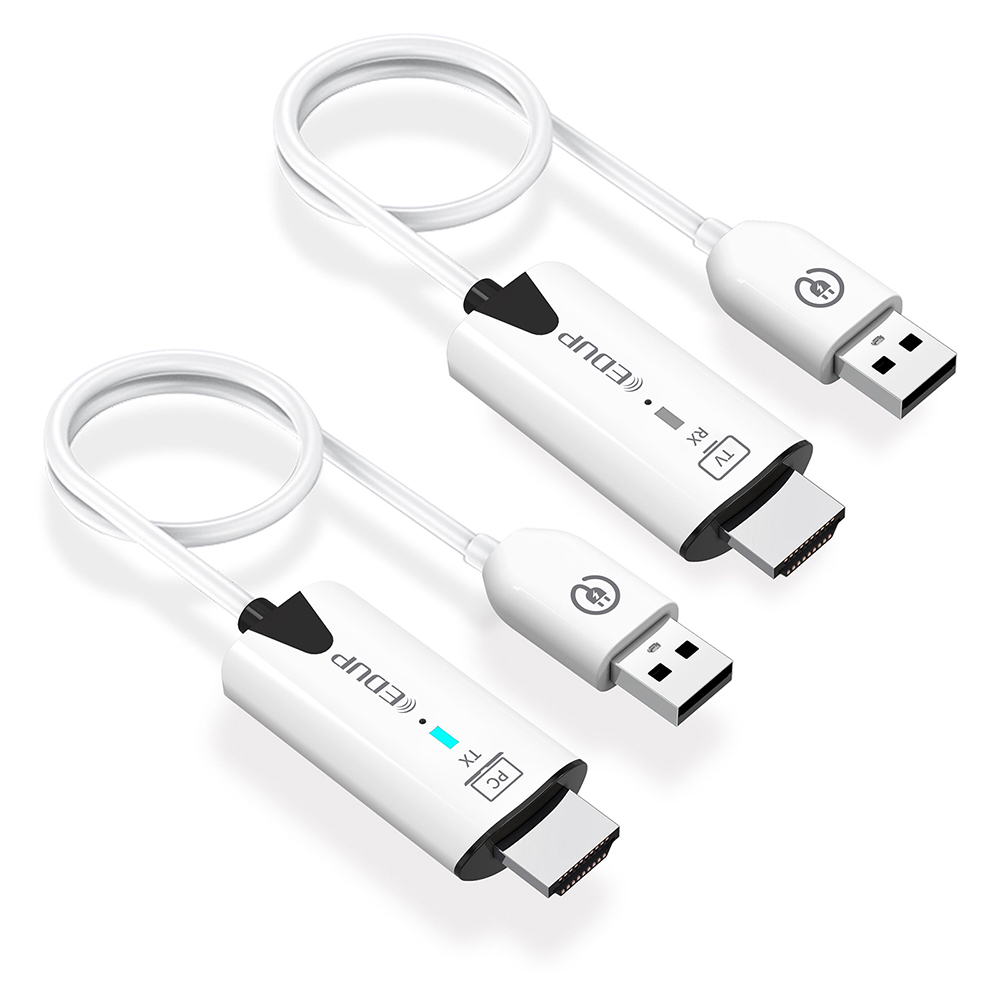 Point-to-point wireless  video transmitter and receiver 30M transmission expansion display screen mirror adapter cable CCTV/IP c