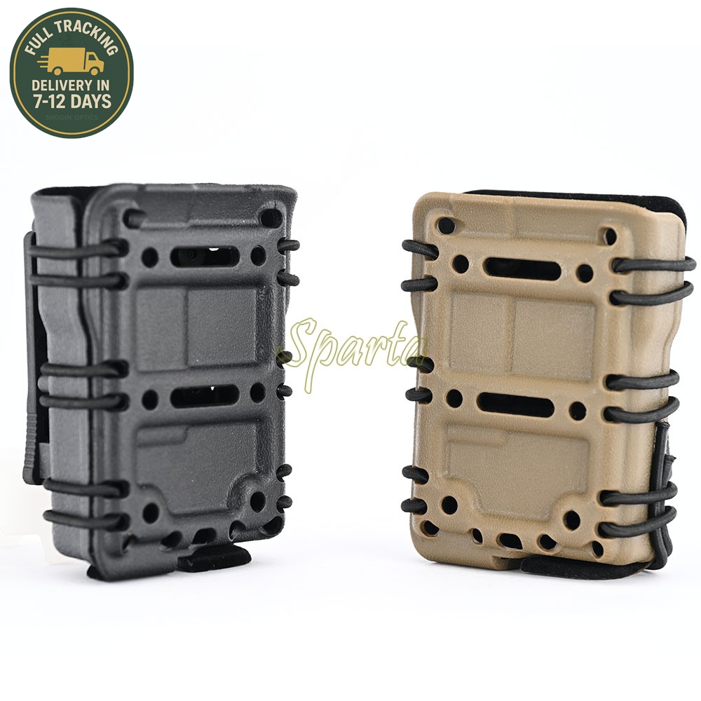 Tactical Magazine Pouch Carrier for 5.56 Flexible Rifle AR M4 Magazine Holder Fast Mag Secure and Durable