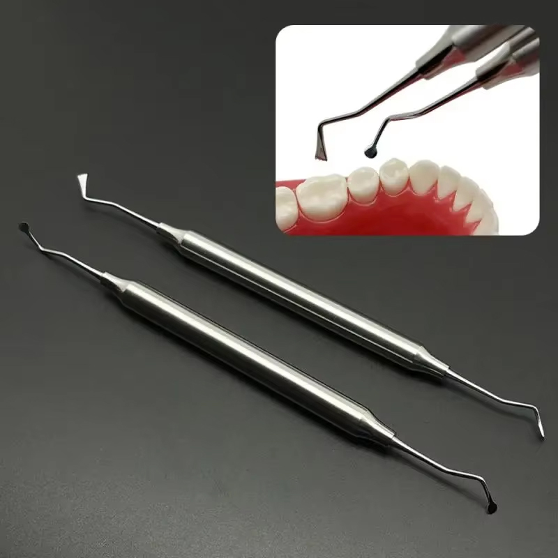 Dentist Gingival Retraction Tool Kit Cord Packer Splitter Stainless Steel Dental Instrument for Accurate Impression Work