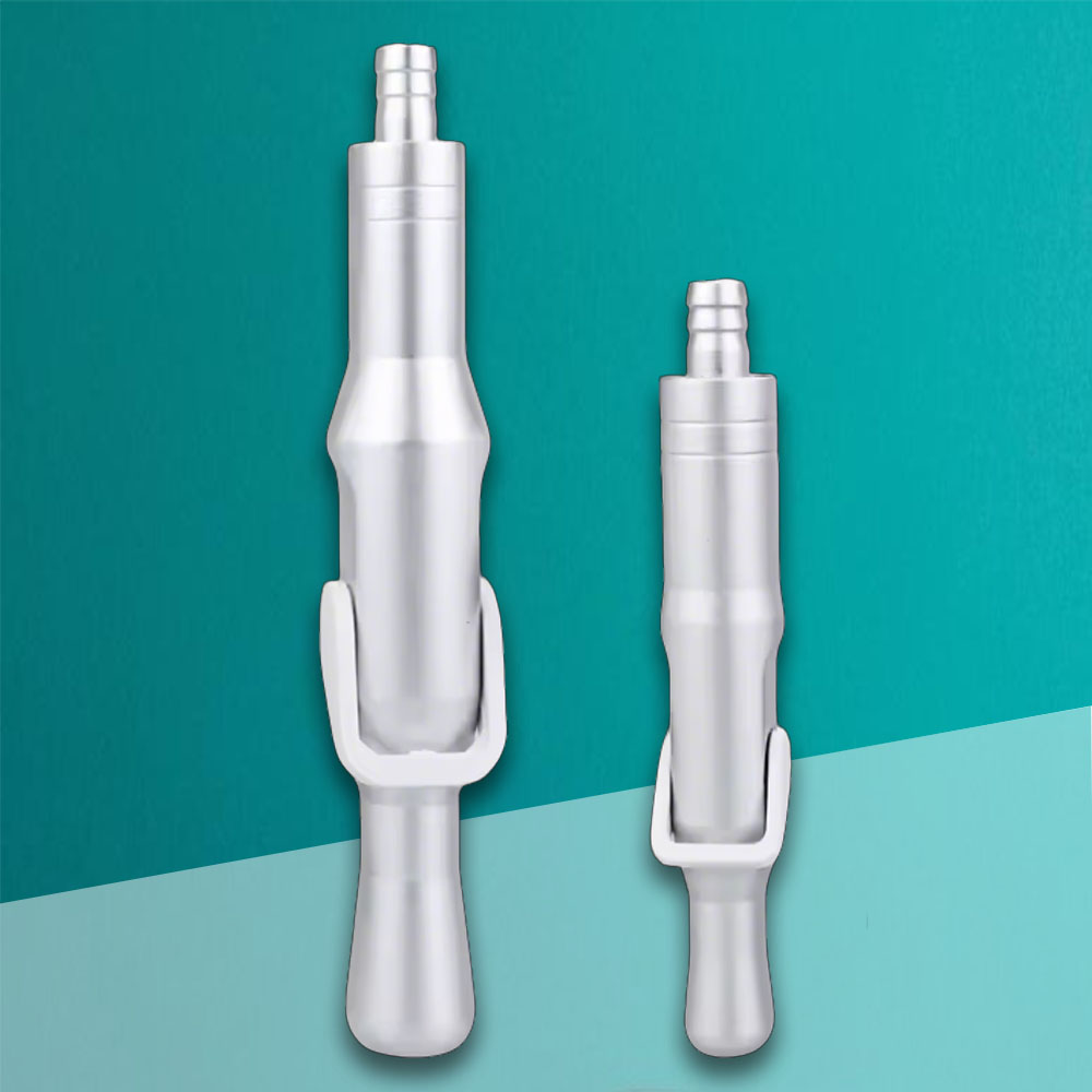 Dental Aluminum Universal Saliva Ejector Suction Valves SE HVE Tip Adapter Nozzle Strong Weak Tips Oral Care Hygiene Tool