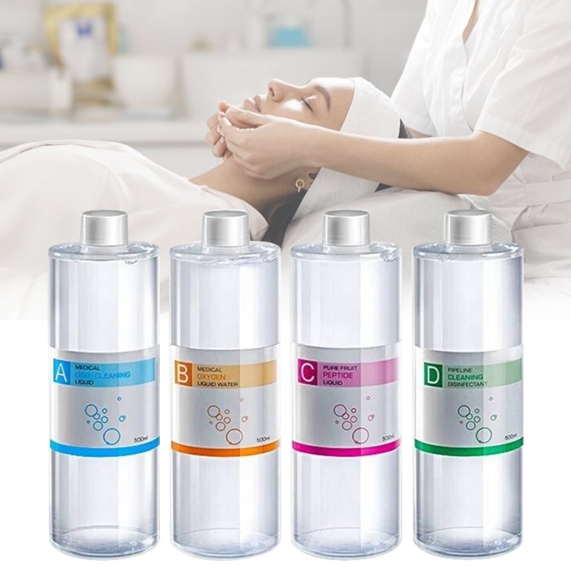4 Bottles/set Aqua Hydra Peeling Serum Faicial Essence for Facial Dermabrasion Beauty Machine for All Skin Type