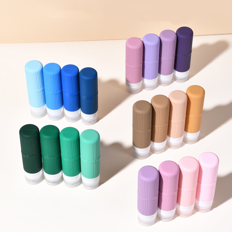 Refillable Travel Bottle Set Lotion Shampoo Shower Gel Squeezing Bottles Large Size Leak Proof Cosmetic Liquid Empty Container