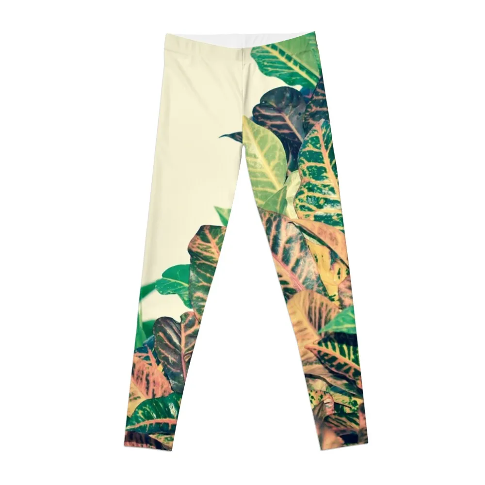 Costa Rican Foliage Leggings sports for gym fitness set gym Womens Leggings