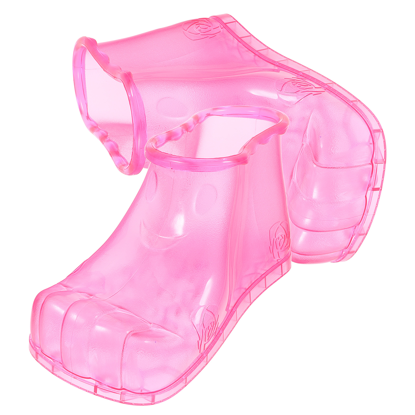 Durable PVC Foot Bath Shoes Non Slip Sole Foot Soaking Bath Shoes Large Capacity Foot Bath Bucket Household Foot Care Tool Foot