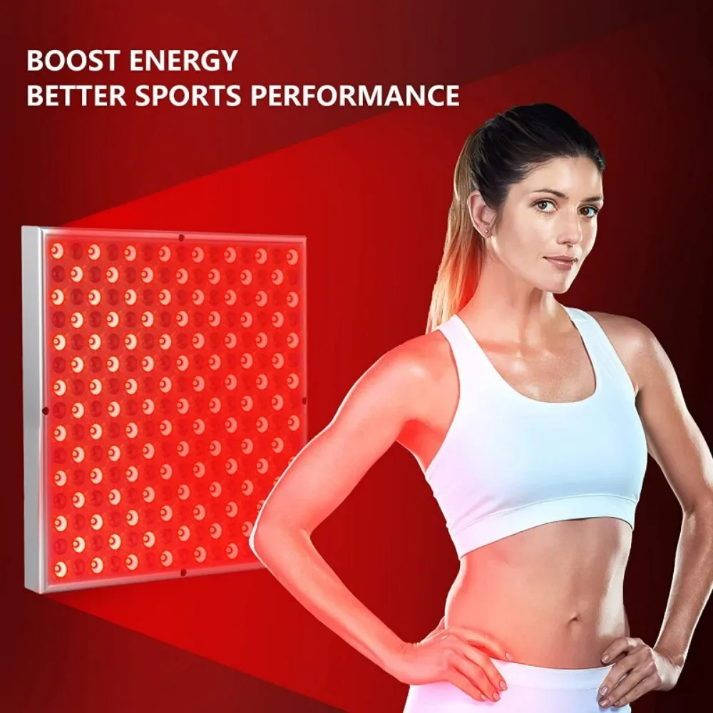 LED red light 660nm near infrared 850nm therapeutic plates for body pain relief, blood circulation and cosmetic treatment