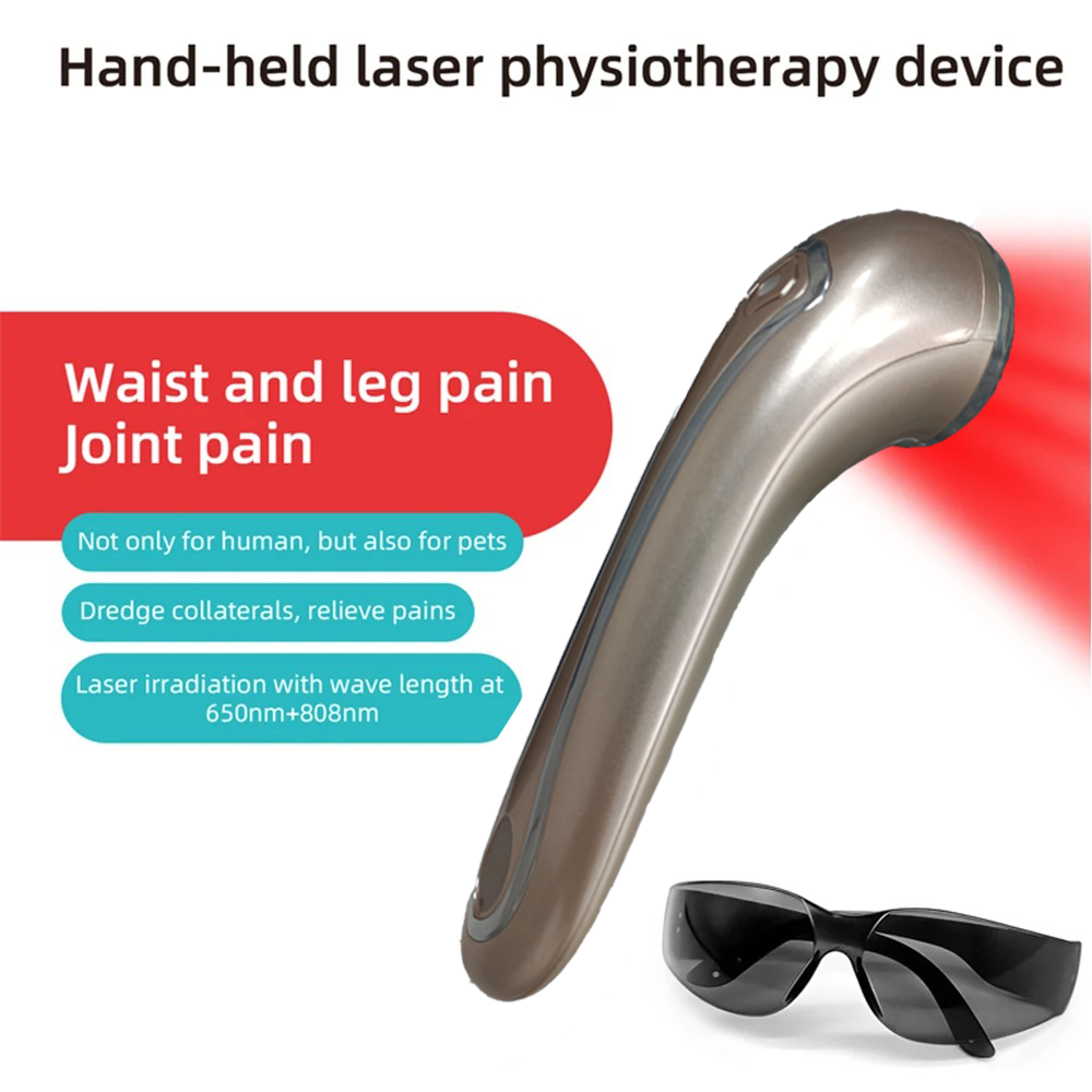 Handheld Arthritis Physiotherapy Lumbar Shoulder Knee Pain Relief Laser Physical Instrument Red Light Physical Therapy Device