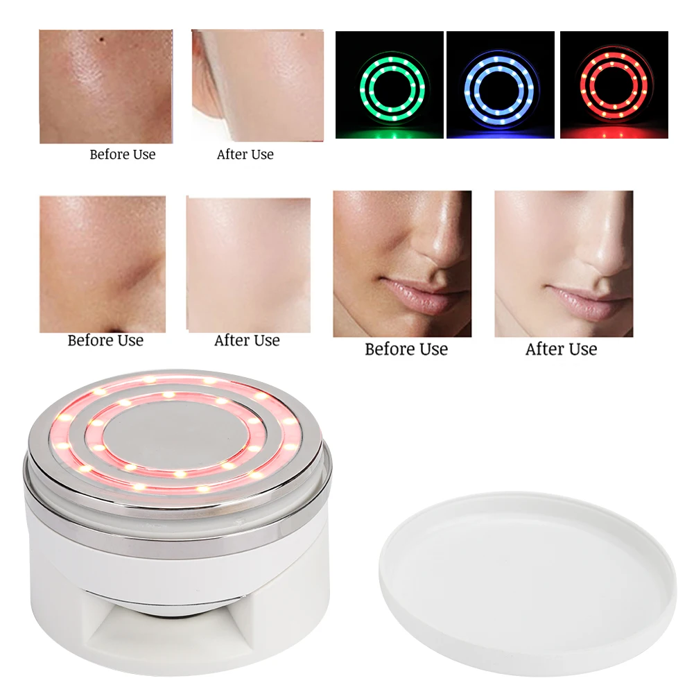 EMS Ultrasonic Facial Cleansing Vibration Massage Wireless Charging Facial Beauty Machine Clean Import Face-lift Face Machine