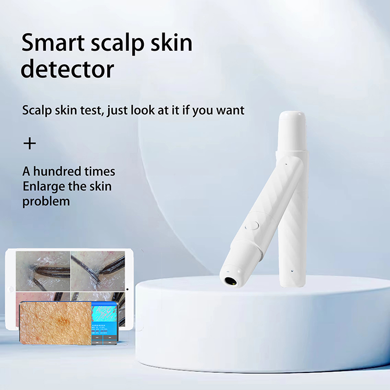 Wireless Skin Diagnostic Analyzer USB Rechargeable 800X Scalp Analyzer Detector Scalp Care Machine wifi connected hair follicle
