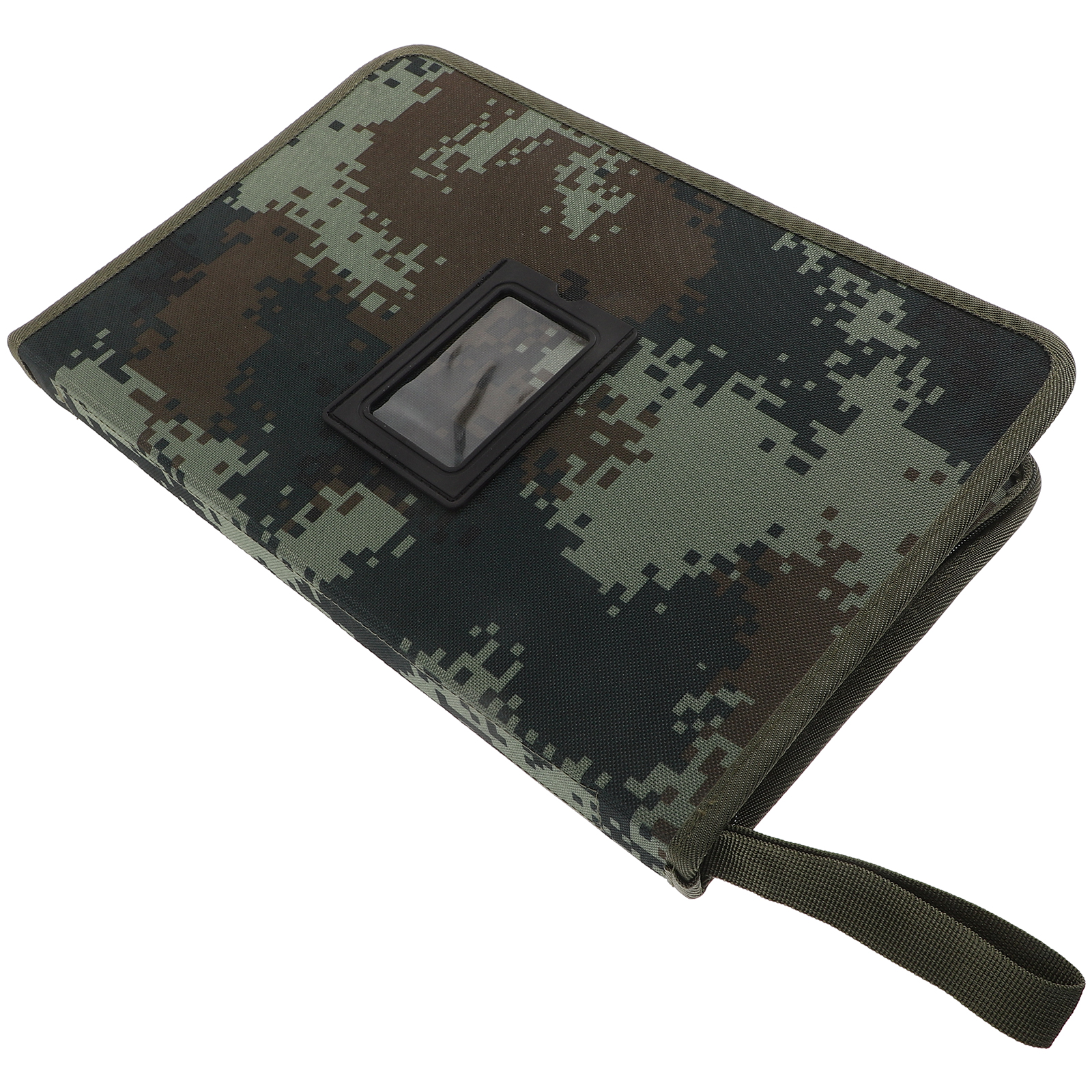 Bag Tool Pouch Portable Pen Document Storage Organizer Camouflage Hunting Files Map Marking Zipper Small Size
