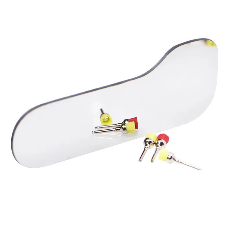 Dental Intraoral Photographic Glass Mirror Rhodium Coated 2-Side Reflector Orthodontic Occlusal Mirrors Tool