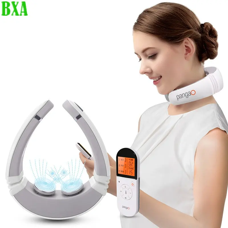 PG-2601B27 Intelligent Cervical Massager Multifunctional Physiotherapy Device Wireless Portable Neck Pain Massager