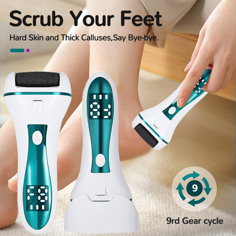 Electric Foot Grinder Feet Callus Remover Foot File Pedicure Exfoliating Remove Dead Skin Foot Care Tool Type-C Charging