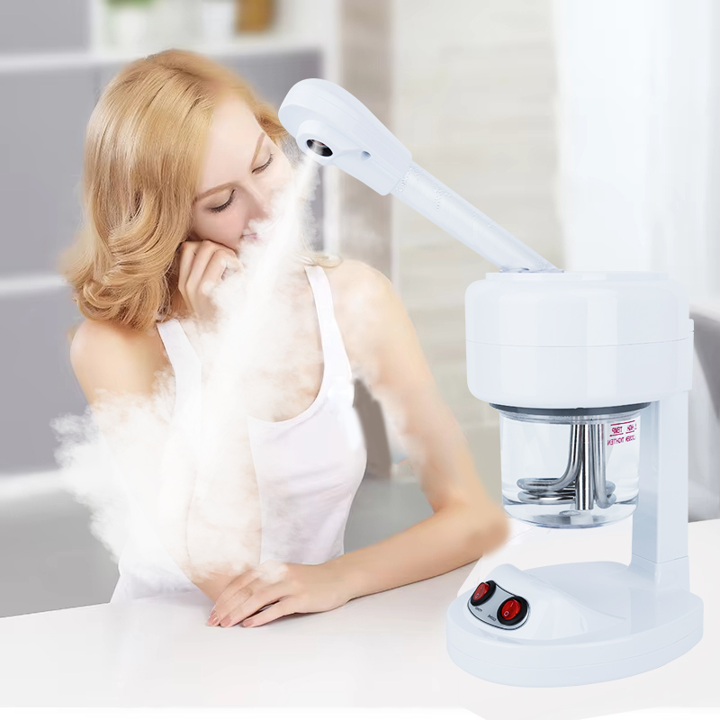 Skin Care Nano Ionic Facial Steamer Portable Nebulize Hot Spray Face Steaming Heated Humidifier Evaporator Warm Mist Humidifier