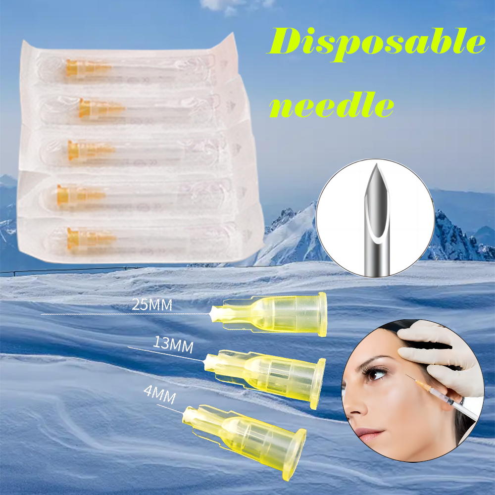 100/50pcs Painless small needle painless beauty ultrafine 34G * 2.5mm  1.5mm 4mmsyringes Korean Needles Eyelid Tools