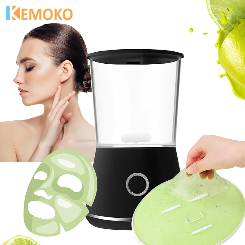 Face Mask Maker Machine Electric Facial Device DIY Fruit Natural Vegetable Collagen Self-made Mask Rejuvenation Care Reusable