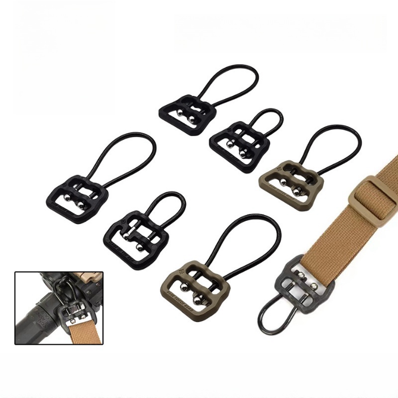 Tactical Hunting BFG U-shaped Steel wire Sling Mount buckle outdoor toy decorative shoulder strap adapter buckle