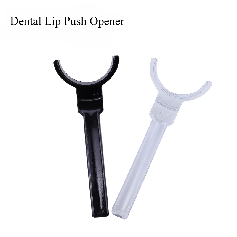 Dental Lip Push Opener Transparent Y-shaped Opener Upper Lower Mouth Retractor Orthodontic Expander Dentist Tools Oral Materials