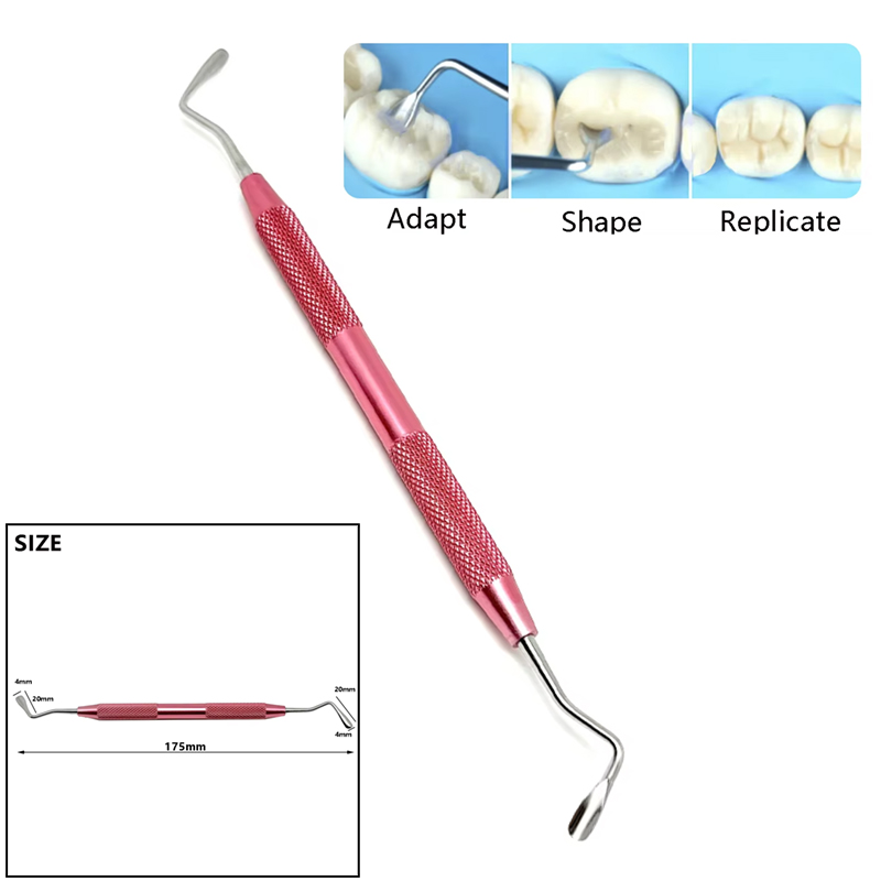 Dental Lab Spatula for Resin Filling Aesthetic Restoration Posterior Teeth Replica Perfect Occlusal Modeling