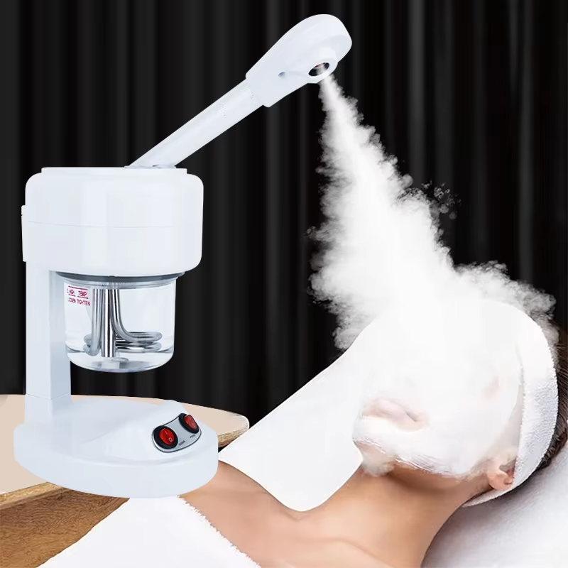 Facial Steamers Salon Home Humidifier Sauna Ozone Vapor Vaporizador Moisturizer Face Warm Mist Ion Thermal skin Care Nano Spray
