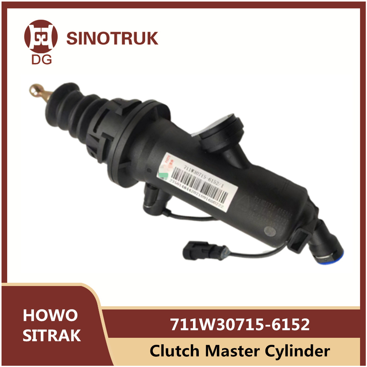 Clutch Master Cylinder 711W30715-6152 For SIONTRUK HOWO TX T5G  SITRAK C7H G7 Booster Pump Original Truck Parts