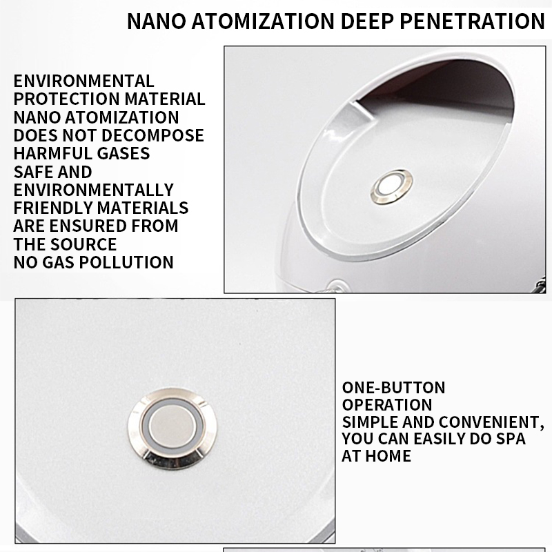 Oxygen Injector Moisturizing Spray Instrument Delicate Facial Moisture Retention Nano Moisturizing Instrument Ball Oxygen