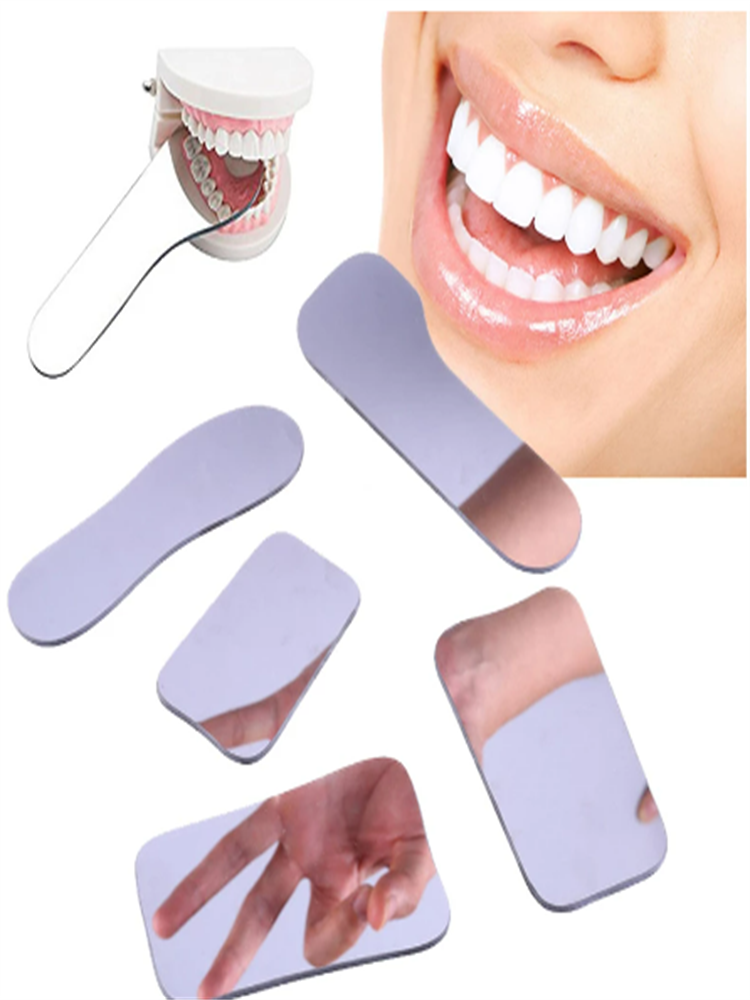 5 Pcs/Set Photographic Reflector Double-faced Glass Mirror