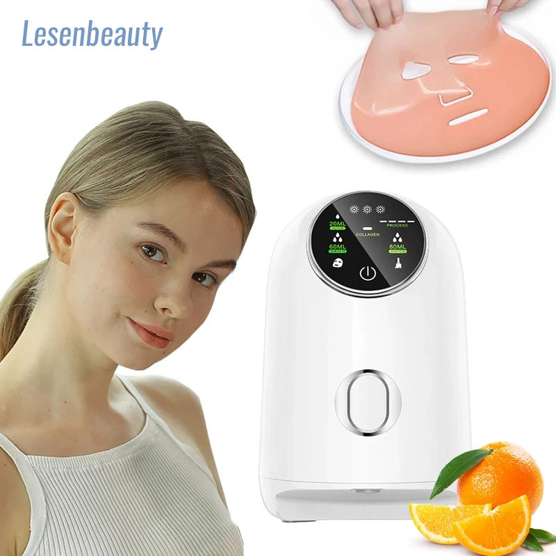 DIY Face Mask Machine Intelligent Automatic Self Made Fruit Vegetable Facial Mask Maker Device Home Salon Skin Care Beauty