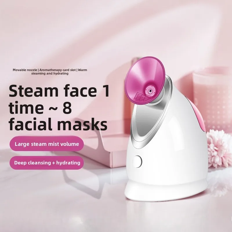 Facial Steamer Mini Face Professional Nano  Spa Sauna Professional Nano  Facial Steamer For Deep Moisturizing