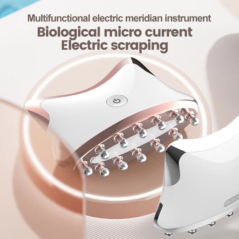 Electric Guasha Massager EMS Body Multifunctional Meridian Massager Suitable for the Whole Body to Relieve Fatigue