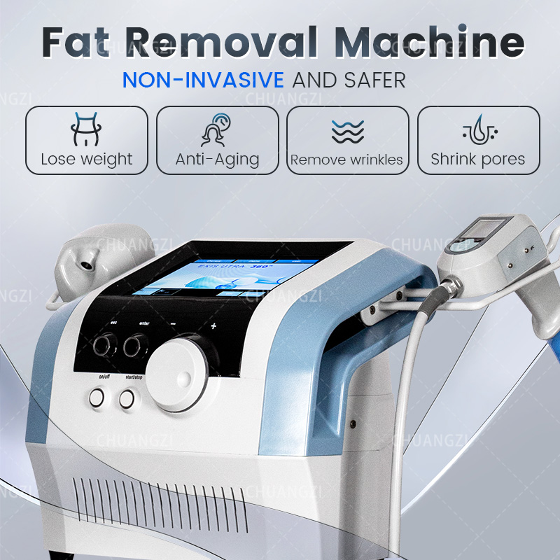 360 Focus Body Shaping and Beauty Equipment for Fat Reduction, Firming, Facial Wrinkle Removal, Double Chin Removal Machine.