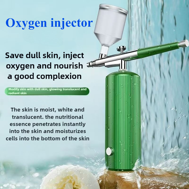 Portable High-Pressure Nano Atomizer Home Facial Spray Gun Beauty Salon Water Replenishing Device High-Pressure Oxygen Hydrating