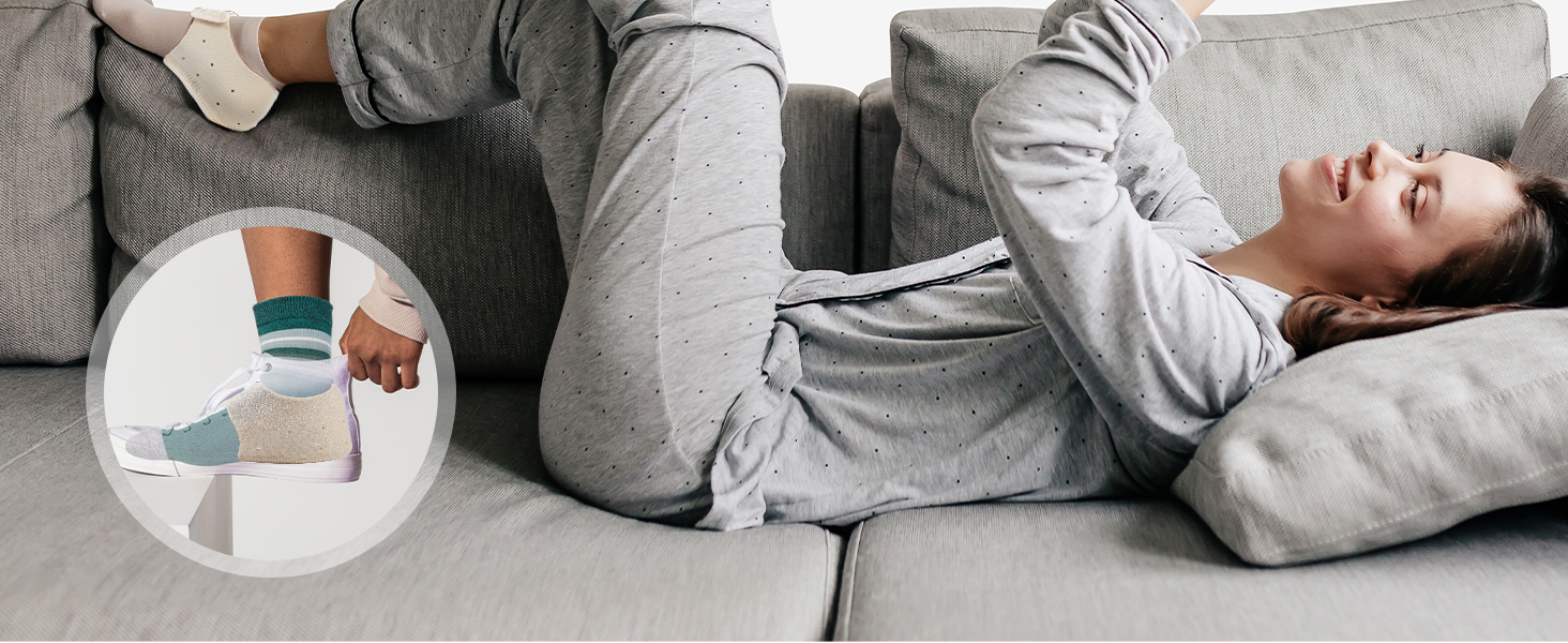 1 Pair Plantar Fasciitis Gel Heel Protector Plantar Anti Cracking Liner Heel Socks Elastic Foot Pain Relieve Blister Prevention