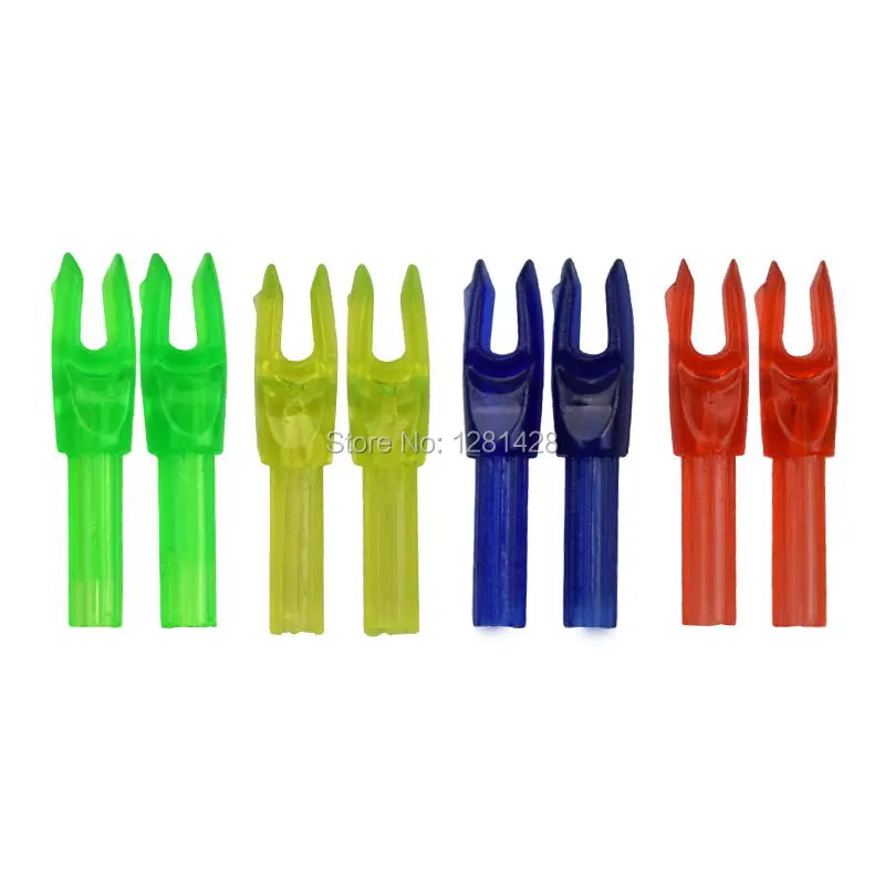 50PCS Insert Nocks For ID4.2mm Carbon Arrow For Archery Shooting Various Colors