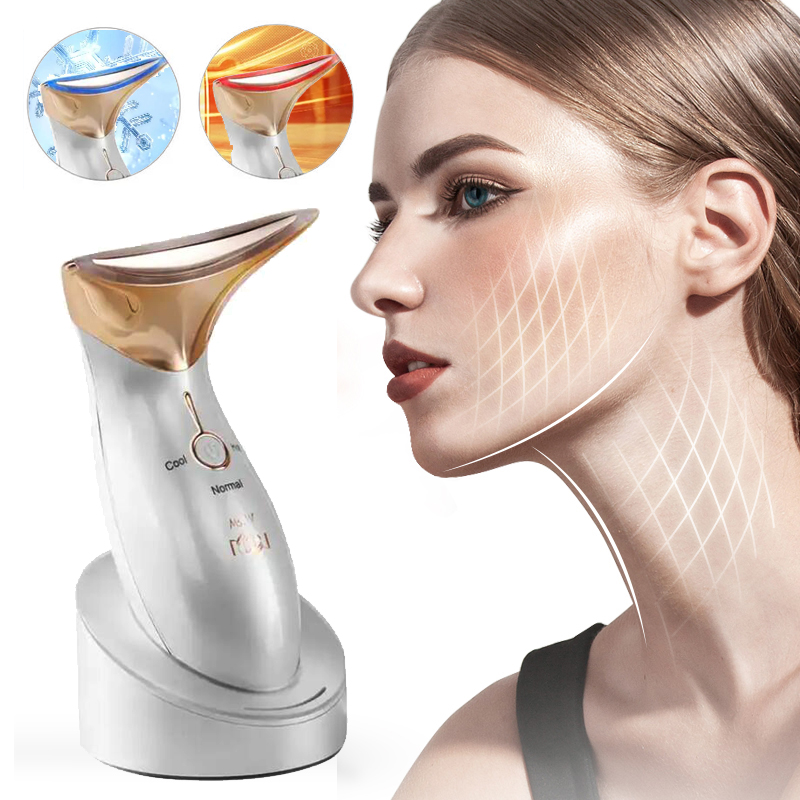 Ms.W New Home-Use 5 in 1 Skin Care Anti-aging Face & Neck Lifting Massager Beauty Tools Face Massager Free shipping