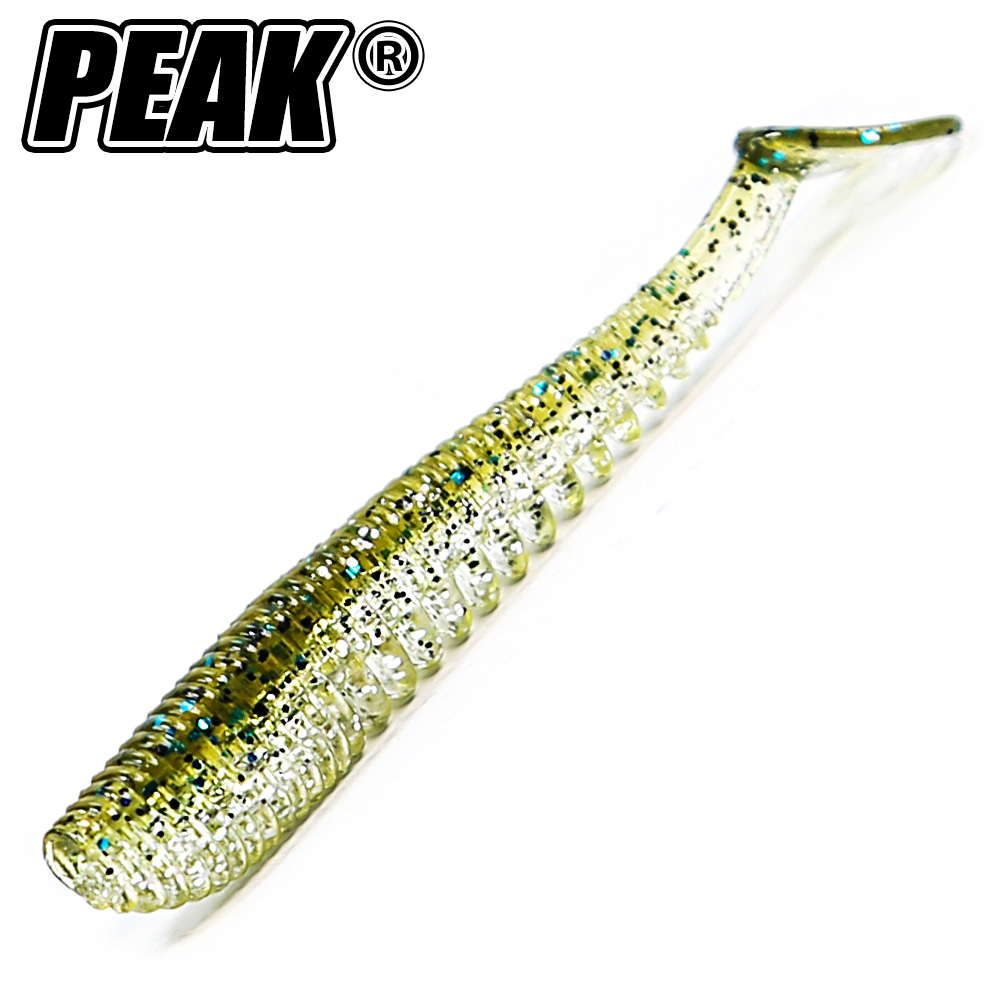 PEAK 51mm 63mm Fishing Lures soft lure Artificial bait Predator Tackle for pike and Pike