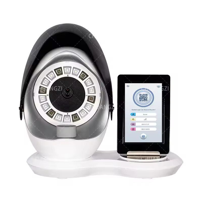 Mexico Pro Portable 3D Skin Analysis Device Facial Scanner Tech Acne Sensitivity Wrinkles Assessment CE Certified