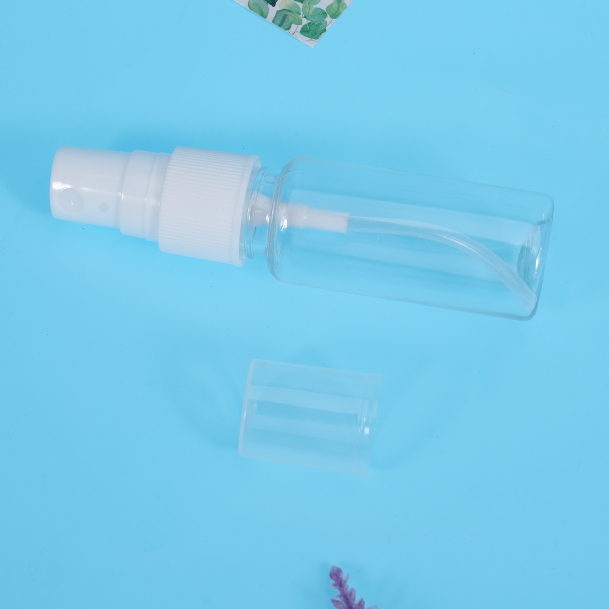 10pcs 20ml Portable Mini Plastic Small Empty Spray Bottle for Make Up and Skin Care Refillable Travel Use