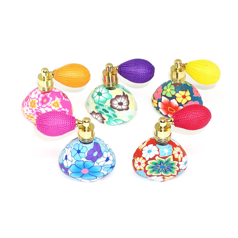 5pcs Refillable Perfume Bottle Travel Essentials Perfumes Woman Original Wholesale Empty Glass Bottles Refill Atomizer Spray