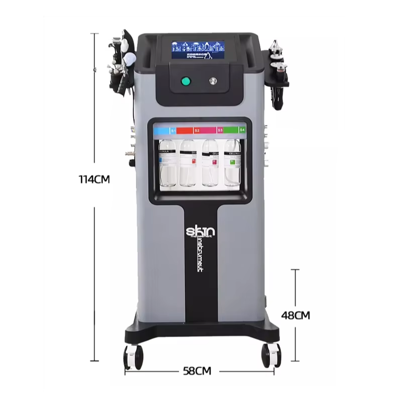 Facial Cleansing Dermabrasion Beauty Machine Aqua Peel Cleaning H2 O2 Water Oxygen Facial Spa Machine