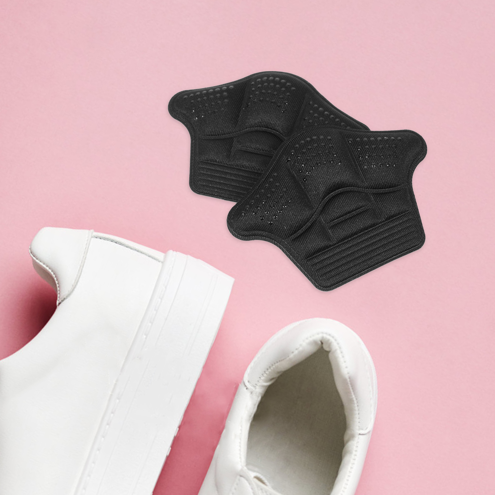 5 Pairs Black Heel Cushions Anti wear Stickers Women Comfortable Wear resistant Protectors Boot Pads Shoe Accessory Outdoor Self